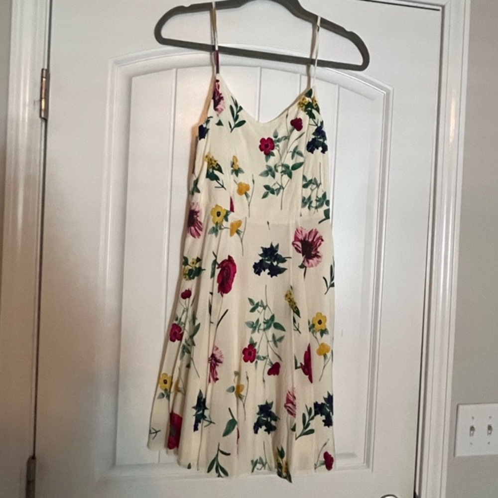 Floral Spaghetti Strap Dress